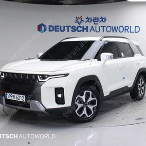 토레스 중고차 쌍용 중고차 흰색 2025년식 19,274km 1.5 GDI-T 2WD T7 개인사업자 차량구매