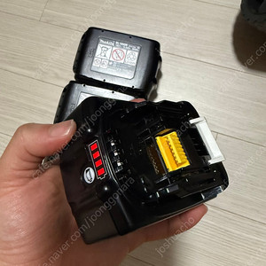 정품 마끼다 18V 배터리 5.0Ah BL1850B S급 5개