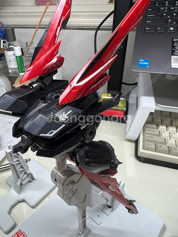 [떨이처분][궁극니퍼][깔끔데칼][깔끔부분도색] 다반 8806 + 모장혼 칼레드볼프 3개 [레드드래곤 버전] 팝니다...--5