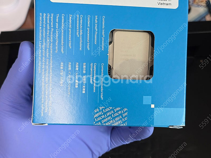 (중고) 인텔 i5 12600k 정품 판매합니다.--0