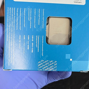 (중고) 인텔 i5 12600k 정품 판매합니다.