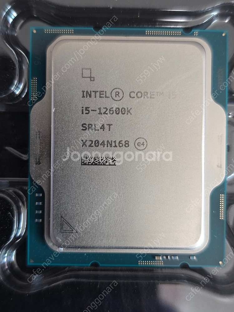 (중고) 인텔 i5 12600k 정품 판매합니다.--5