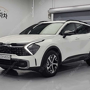 기아 스포티지 중고 스포티지 더 뉴 스포티지 중고 가격 흰색 2024년식 3,371km 1.6 터보HEV 2WD 시그니처 중고자동차