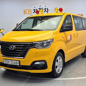 어린이보호차량 더 뉴 그랜드 스타렉스 중고차 노란색 2019년식 53,564km 어린이보호차 LPi 12인승 개인사업자 차량구매