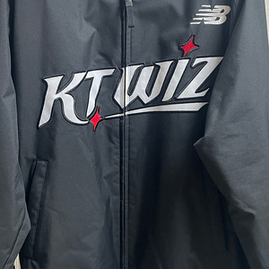 kt 위즈 wiz 춘추점퍼 춘잠 자켓 어센틱
