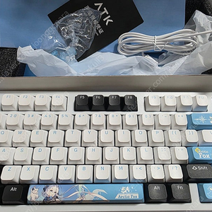 atk vxe v75x 극지여우 축 키보드 팝니다