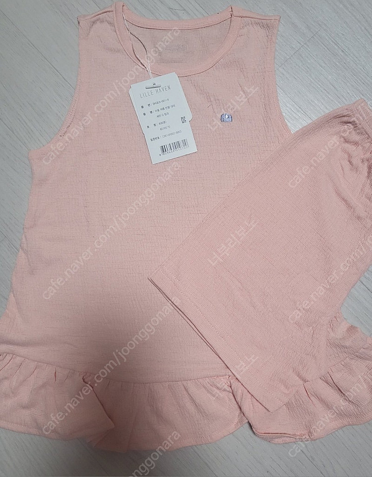 새상품 여아내복 120 내복120 릴헤븐 내복 이미지