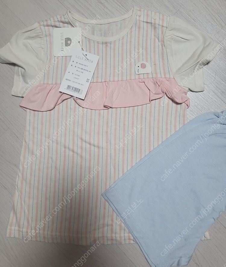 새상품 여아내복 120 내복120 릴헤븐 내복 이미지