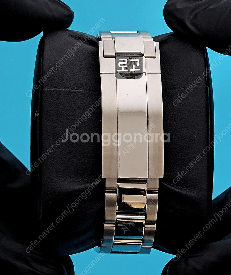 갤럭시워치4 클래식 42mm R사 요트마스터1 실버 커...--3