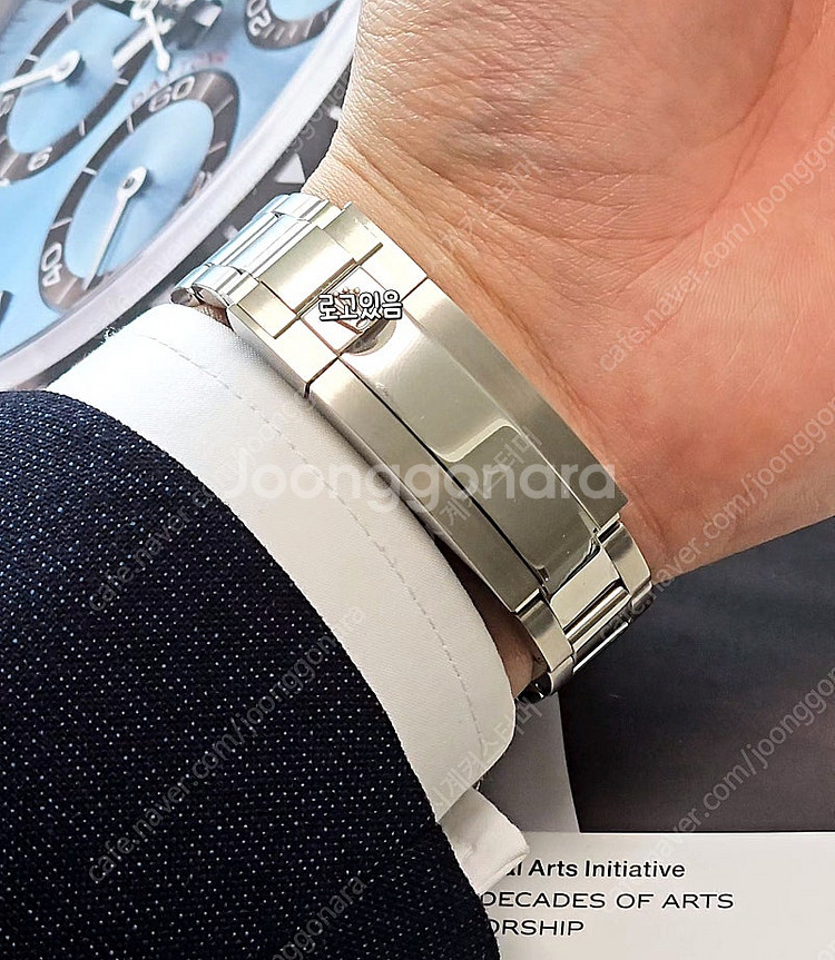 갤럭시워치4 클래식 42mm RLX 섭마 블랙 커스텀 ...--2