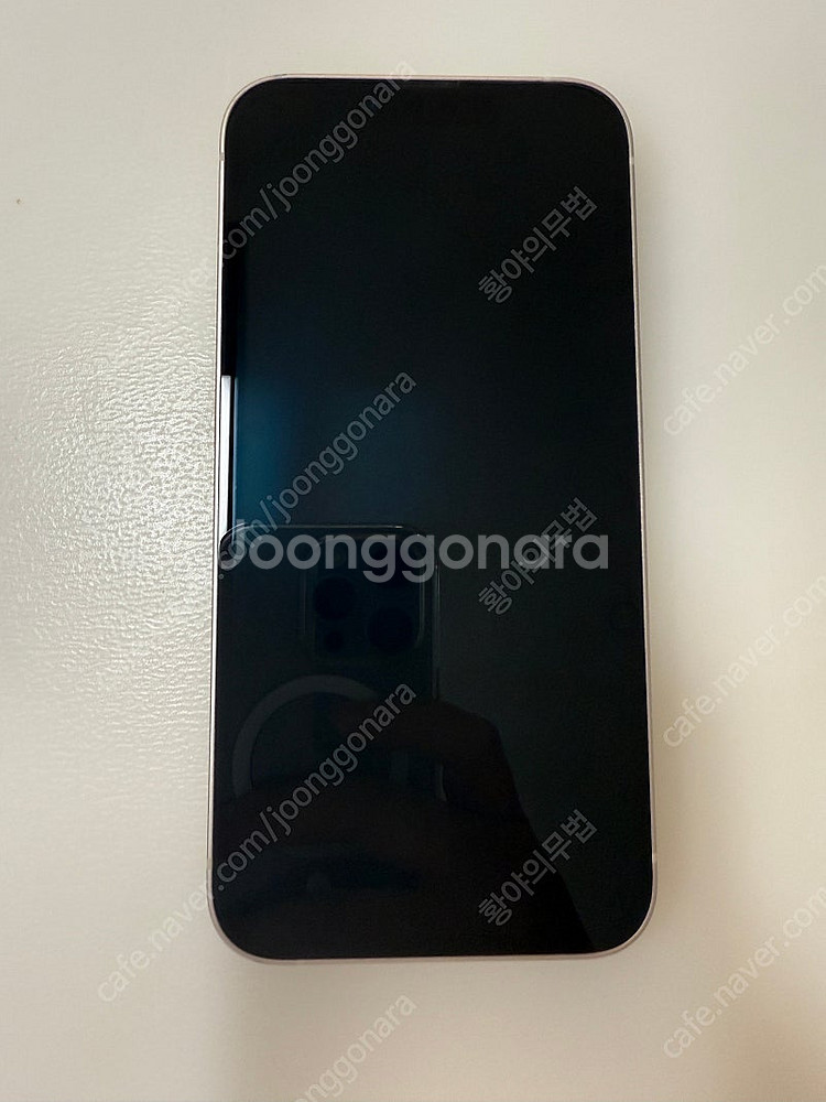 아이폰13 화이트 128GB 팝니다.(배터리98%)--1