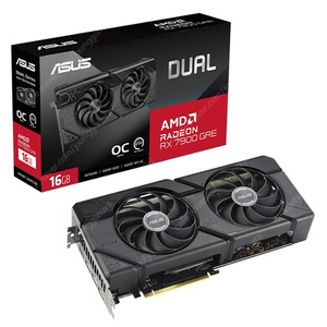 ASUS DUAL 라데온 RX 7900GRE O16G 팝니다