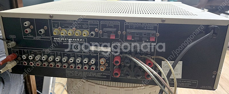 마란쯔 PM711AV앰프--2