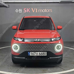 경차 중고 캐스퍼 중고 가격 소형SUV 중고 빨간색 2022년식 20,506km 1.0 가솔린 스마트 수원중고차