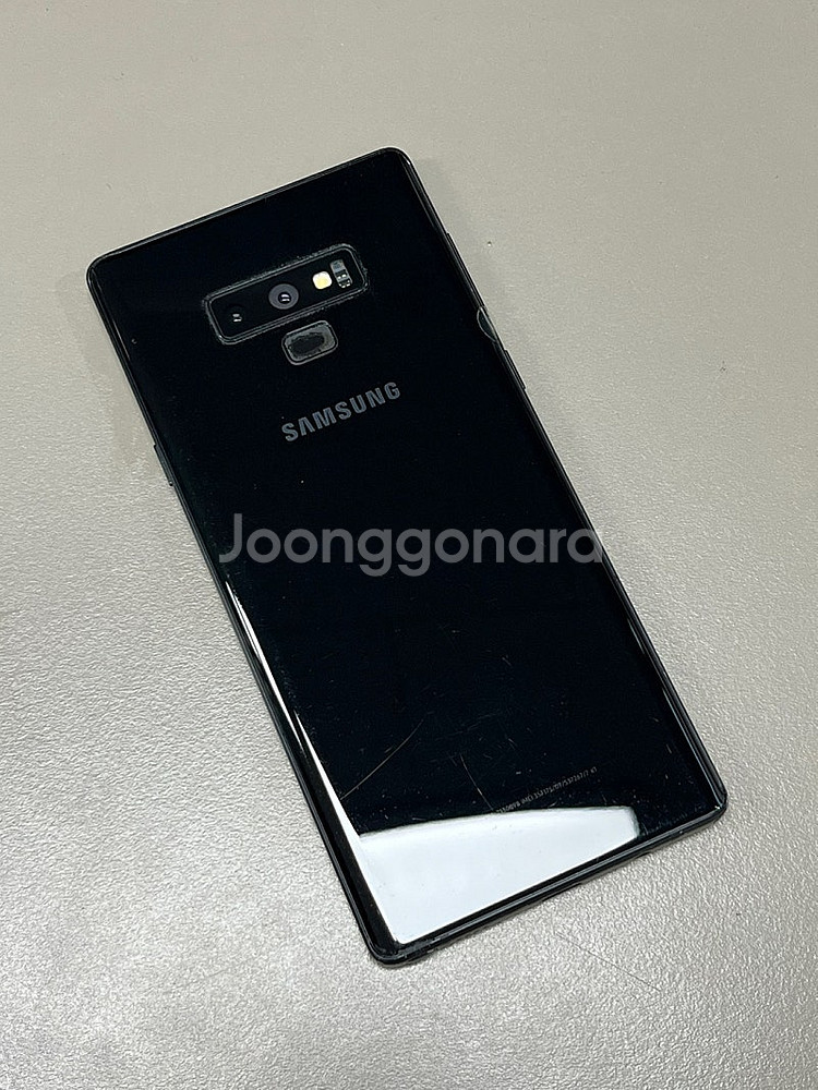 갤럭시노트9 블랙 128G 가성비 단말기 게임용 서브용 네비용 추천 6만원 판매해요--0
