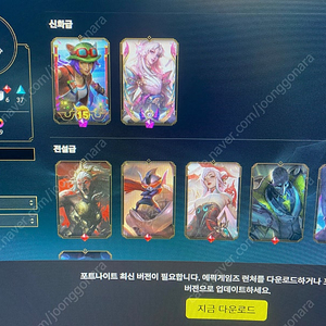 롤 계정 스킨 71개 플3 판매