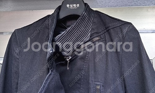 디젤 소가죽배색 데님코트 2XS /여성용 일본 BIOS...--1