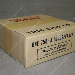 웨스턴 Western Electric WE 755A 스피커 카톤 박스 복각품 1개 이미지