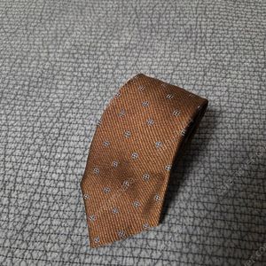마에스트로 브라운 실크 넥타이