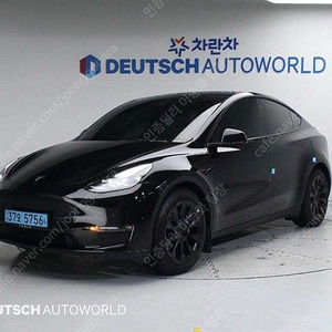34,203 km 22년식 테슬라 모델Y 중고 테슬라 중고 롱 레인지 중고차직거래카페 검정색