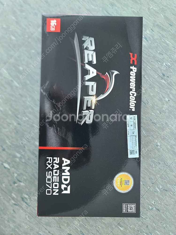 파워컬러 9070 reaper D6 16GB--0