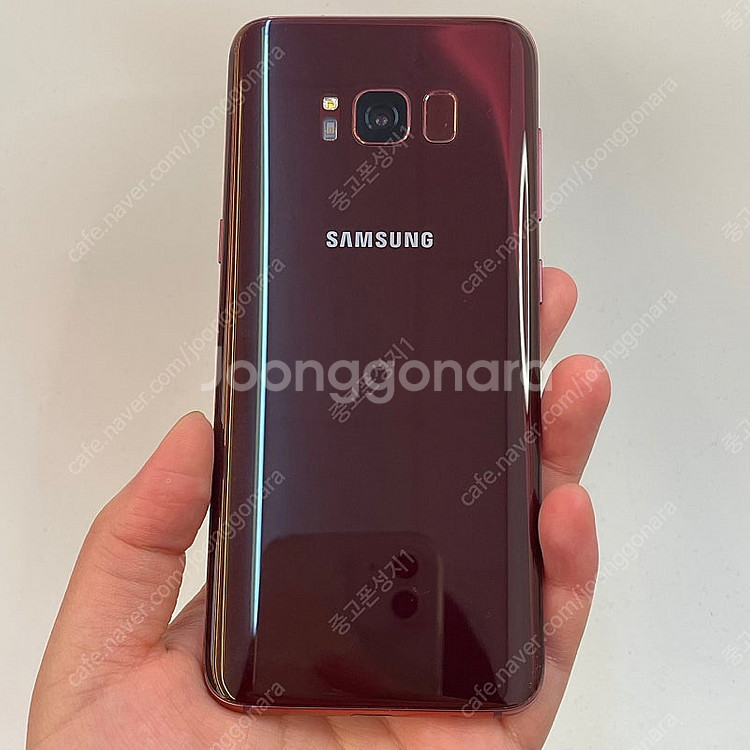 74787(울산중고폰) 갤럭시S8 버건디레드 64GB ...--0