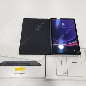 갤럭시탭 S9(SM-X716N) 5G(셀룰러, 자급제) 그라파이트 256GB 판매합니다.