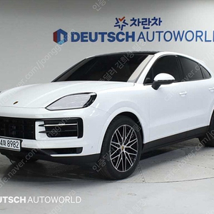 포르쉐 카이엔 중고 포르쉐 중고 수입중고자동차 흰색 2024년식 2,522km 3.0 쿠페 수원중고차