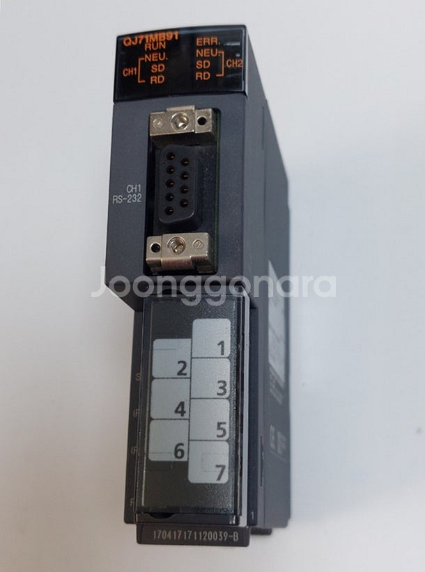 미쓰비시 QJ71MB91 Modbus I/F Unit ...--0