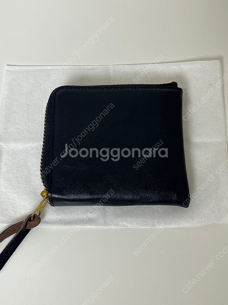 리얼맥코이 호스하이드 말가죽 지갑 블랙 새제품--2