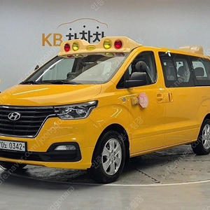어린이보호차량 더 뉴 그랜드 스타렉스 중고차 노란색 2019년식 47,990km 어린이보호차 LPi 15인승 중고차 싼곳