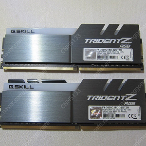 지스킬 DDR4-3600 CL18 TRIDENT Z RGB 32G(16Gx2)