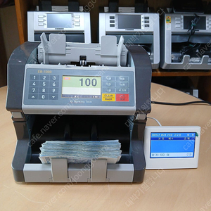 지폐계수기. 이뱅킹텍 EB-1000. 카스모ML-2V 투포켓 (합산,분류)