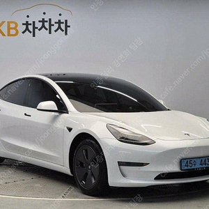 모델3 중고 테슬라 중고 흰색 2021년식 79,000km 롱 레인지 개인사업자 차량구매