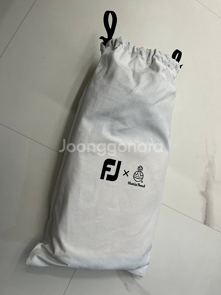 풋조이 헤리스 헤링본 골프 드라이버 커버 한정판 미사용...--3