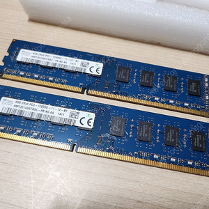 하이닉스 DDR3 12800u 8기가 (4g x 2)