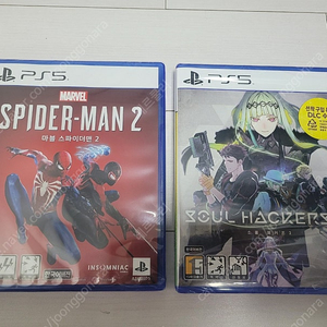 [PS5 미개봉] 스파이더맨2, 소울 해커즈2 팝니다.