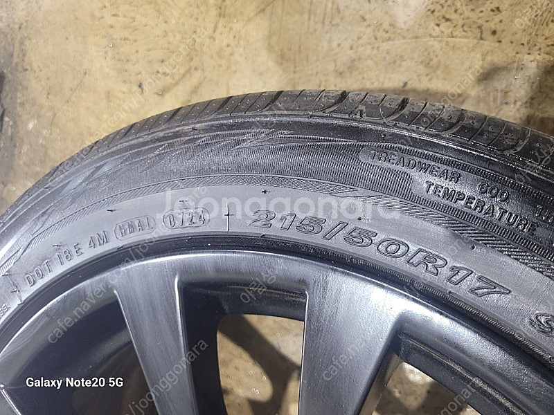 (판매 추천) 포터용 BMW 3GT 17인치 휠타이어--4