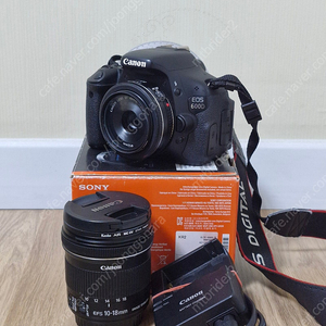 캐논 600d+렌즈 2개 판매합니다