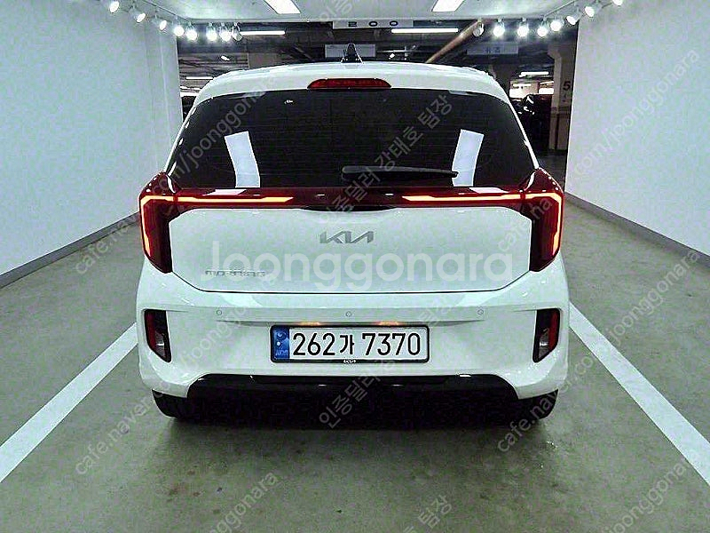 모닝 중고 모닝 더 뉴 모닝 흰색 2024년식 8,30...--5