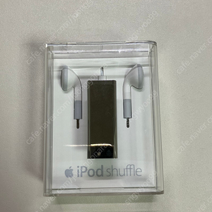 개봉미사용 아이팟 셔플 3세대 한정판 스테인리스 스틸