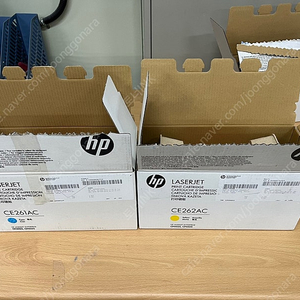 HP 648A CE262A 정품토너 단순박스개봉제품 판매합니다.