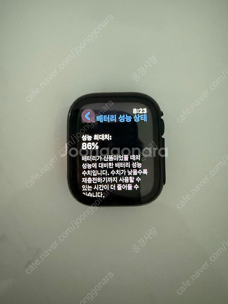 애플워치 8, 45미리 블랙 판매합니다--0