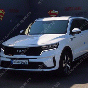 흰색 쏘렌토 중고 가격 MQ4 디젤 2.2 2WD 노블레스 중고자동차가격 중고리스추천 46,384 km