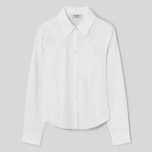 [새상품 택포 정가4만원] 에잇세컨즈 슬림핏 셔츠 화이트 (325264LY11)