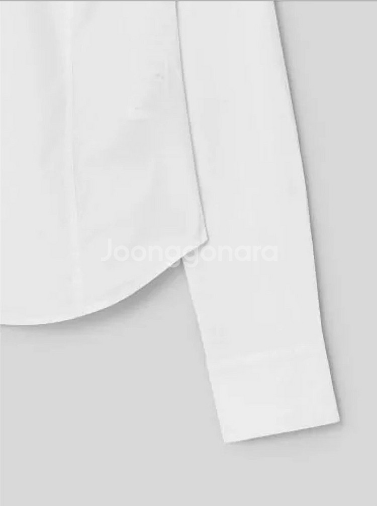 [새상품 택포 정가4만원] 에잇세컨즈 슬림핏 셔츠 화이트 (325264LY11)--3