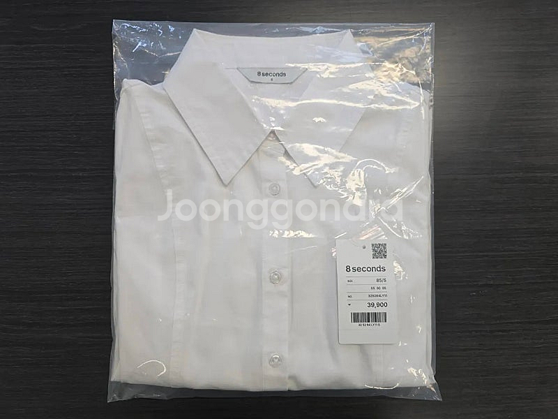 [새상품 택포 정가4만원] 에잇세컨즈 슬림핏 셔츠 화이트 (325264LY11)--8