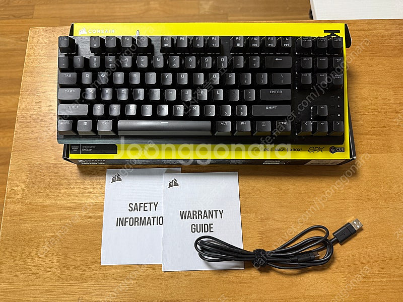 CORSAIR K60 PRO TKL OPX 키보드--2