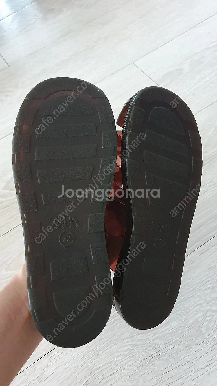 아디다스 샌들 190 + 자라 젤리샌들 2개일괄 택포2...--6