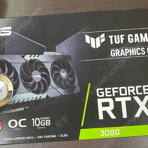 ASUS TUF Gaming 지포스 RTX 3080 OC 10GB